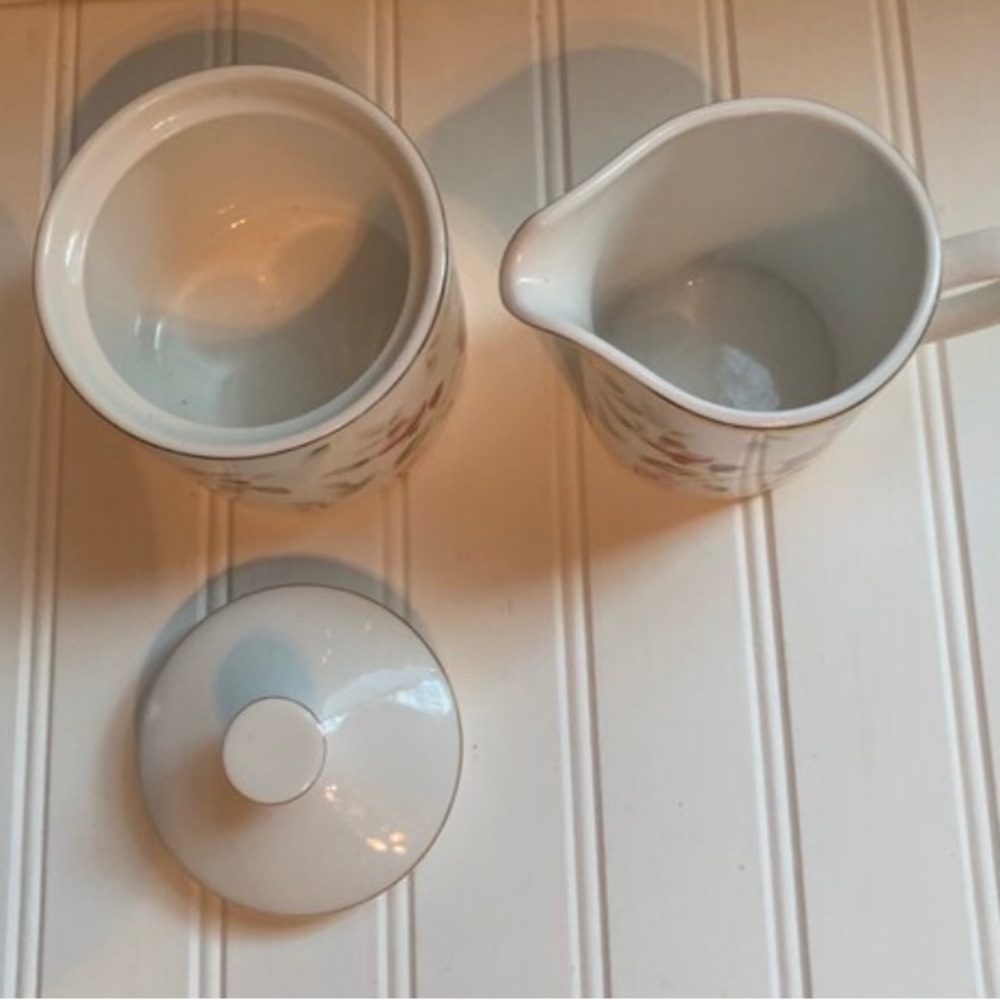 Farberware Blossoms Creamer Sugar Set - Picture 9 of 10